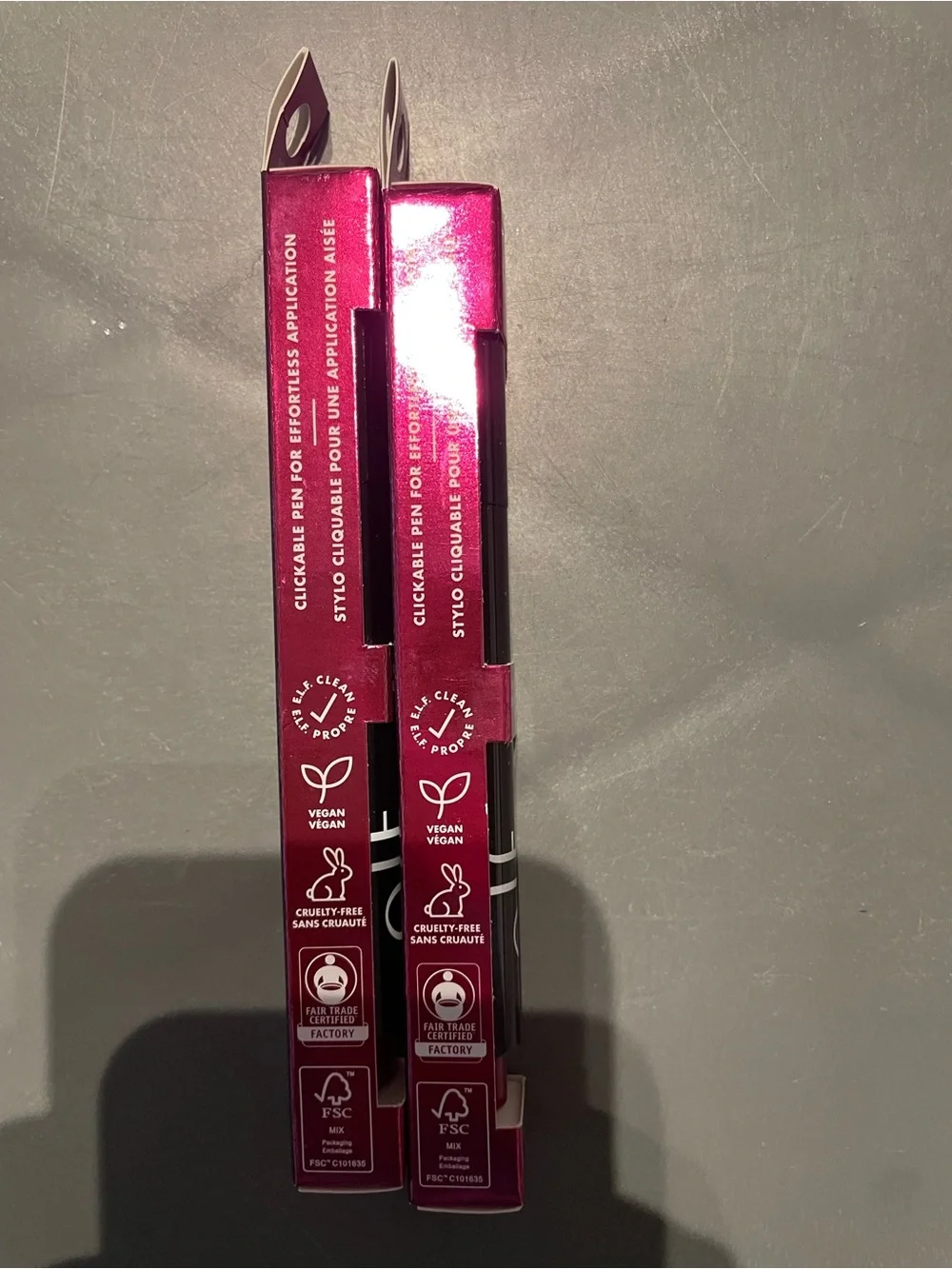 2 E.l.f. Cosmetics Pout Clout Lip Plumping Pen Plum on Over Vegan Makeup New